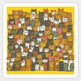 Kitty Cadre Sticker